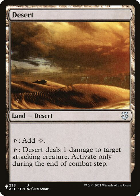 Desert (PLST) (AFC-233)