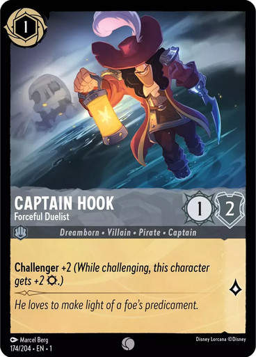 Captain Hook - Forceful Duelist (LOR_TFC)