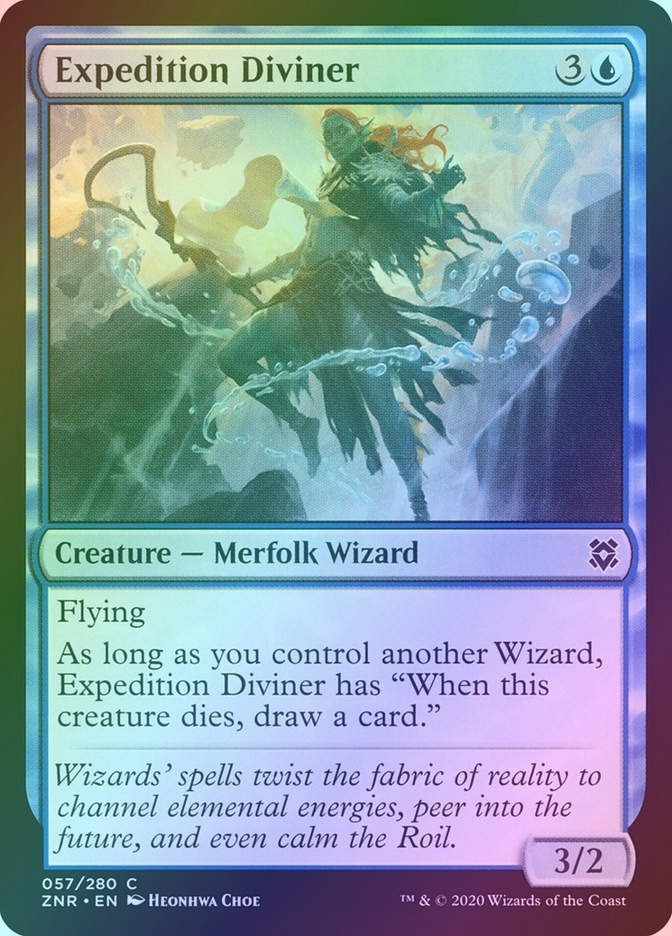Expedition Diviner (ZNR) (57) / Foil