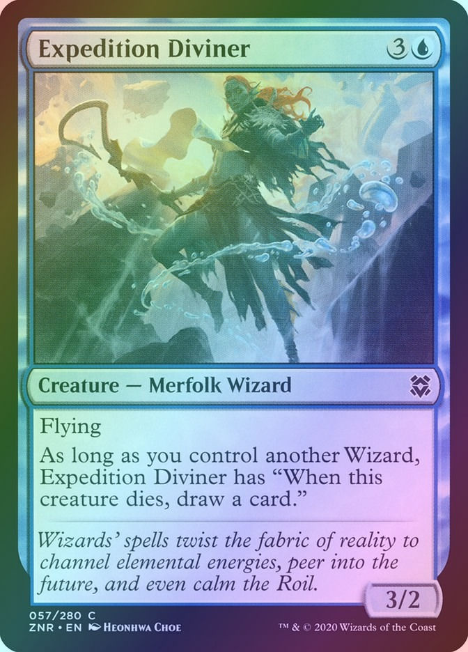 Expedition Diviner (ZNR) (57) / Foil