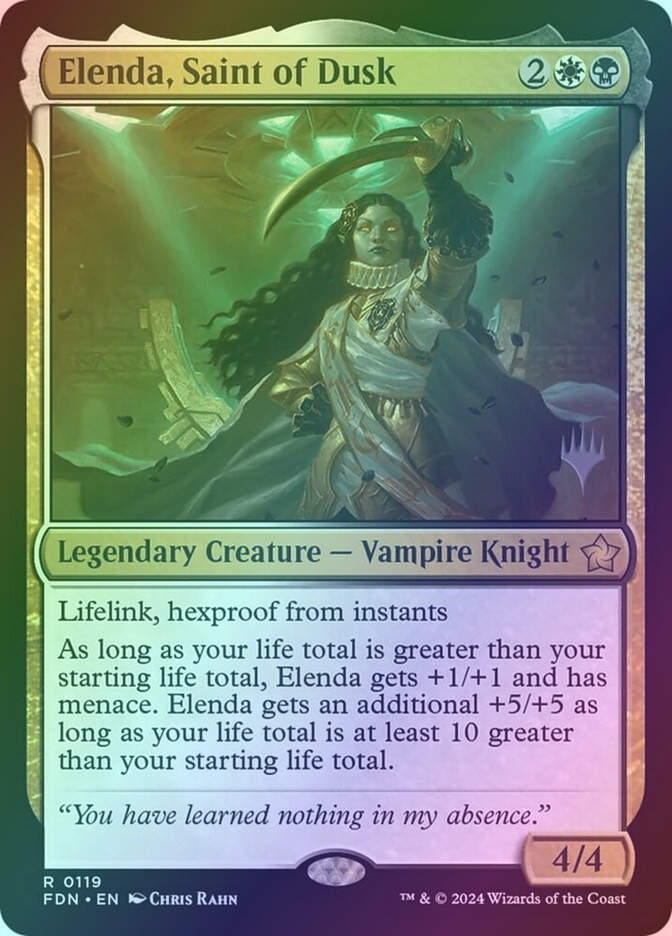 Elenda, Saint of Dusk (PFDN) (119p) / Foil