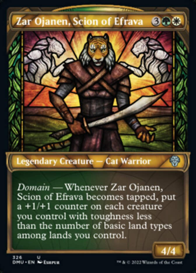 Zar Ojanen, Scion of Efrava (DMU) / Showcase