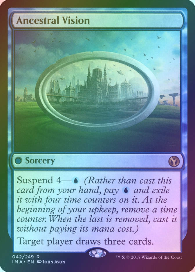 Ancestral Vision (IMA) (42) / Foil