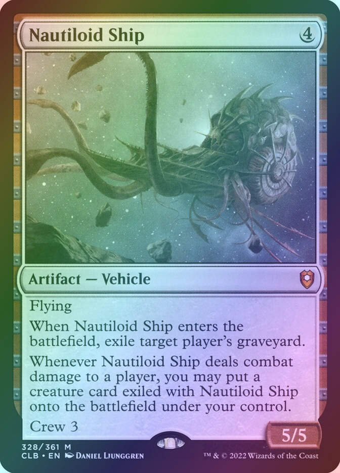 Nautiloid Ship (CLB) (328) / Foil