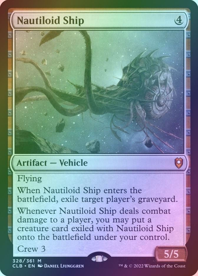 Nautiloid Ship (CLB) (328) / Foil