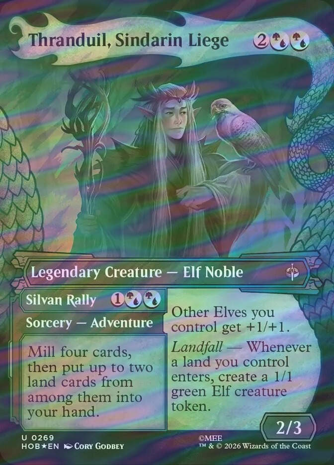 Thranduil, Sindarin Liege // Silvan Rally (HOB) (269) / Surge Foil