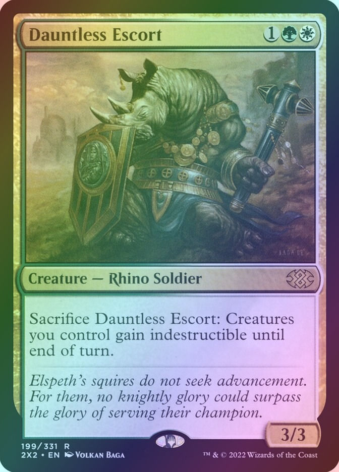Dauntless Escort (2X2) (199) / Foil