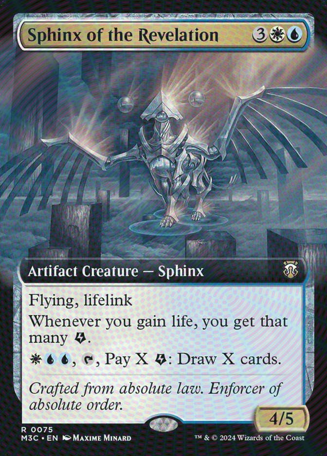 Sphinx of the Revelation (M3C) (75) / Extended Art / Ripple Foil