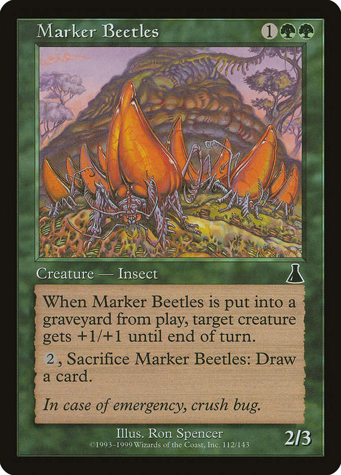 Marker Beetles (UDS) (112)