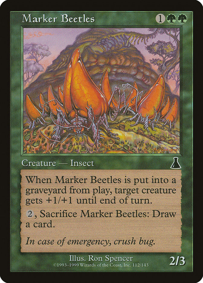 Marker Beetles (UDS) (112)