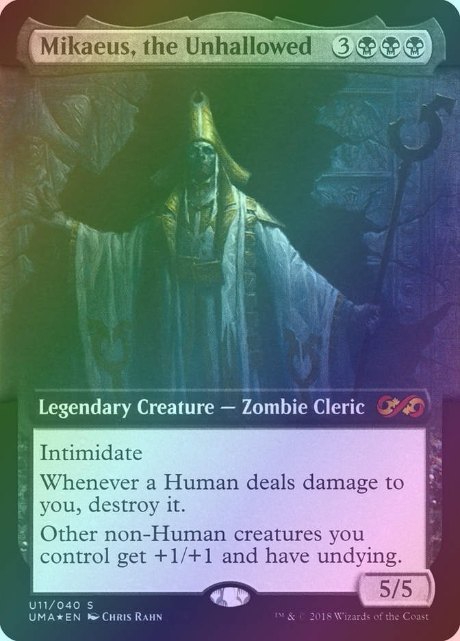 Mikaeus, the Unhallowed (PUMA) (U11) / Extended Art / Foil