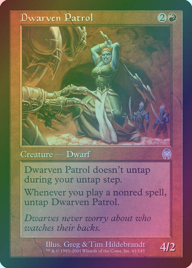 Dwarven Patrol (APC) (61) / Foil