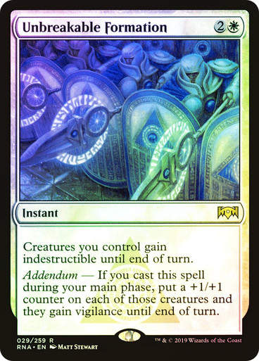 Unbreakable Formation (RNA) (29) / Foil