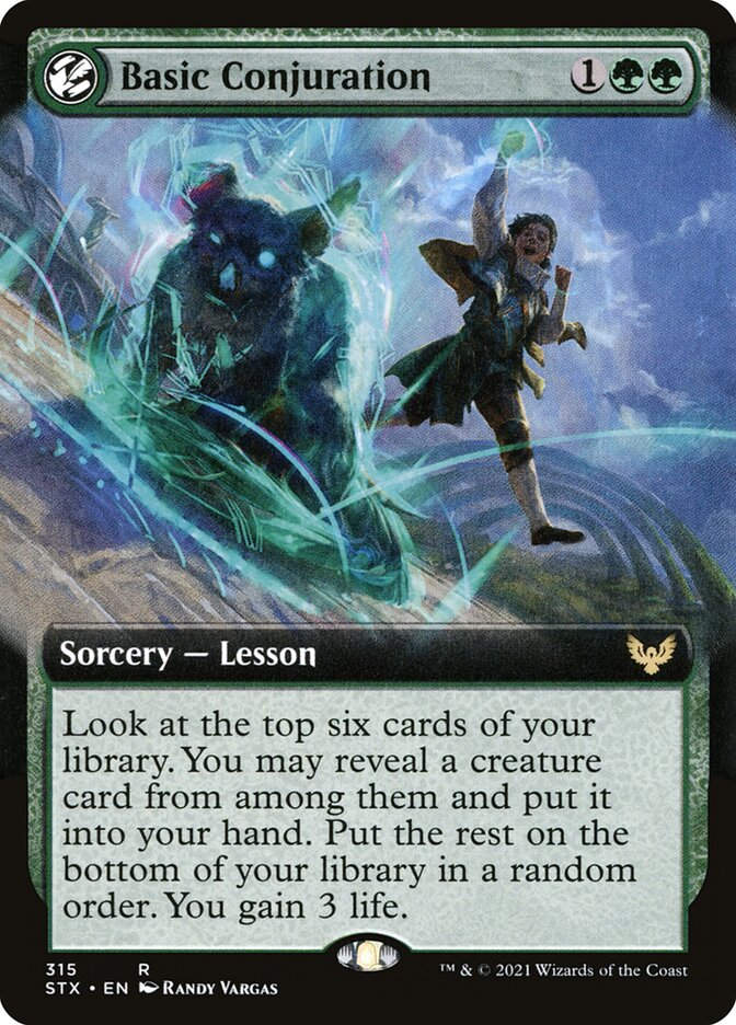Basic Conjuration (STX) (315) / Extended Art