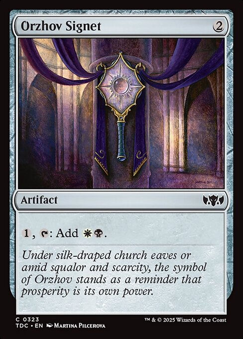 Orzhov Signet (TDC) (323)