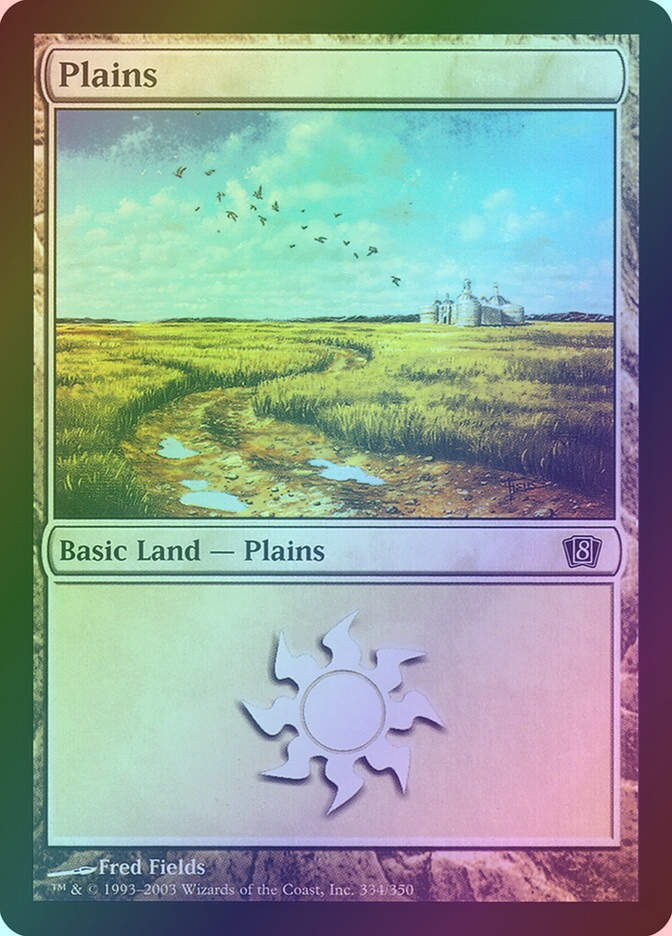 Plains (8ED) (334★) / Foil