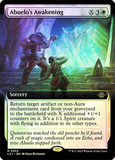 Abuelo's Awakening (lci) / Borderless / Foil