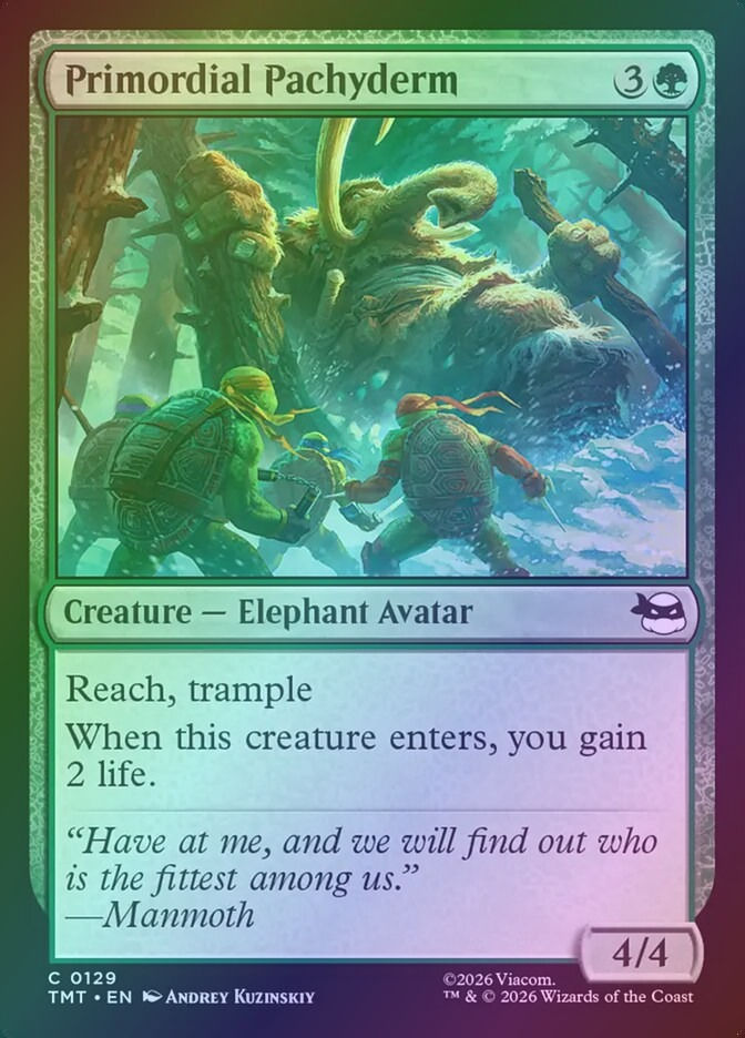 Primordial Pachyderm (TMT) (129) / Foil