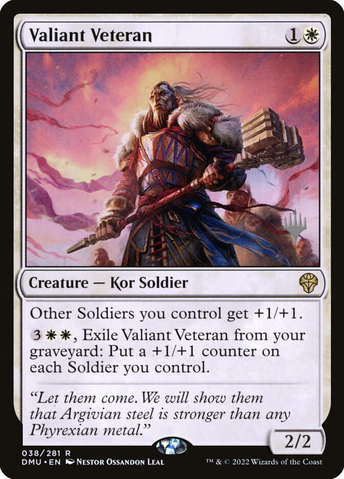 Valiant Veteran (PDMU) (38p)