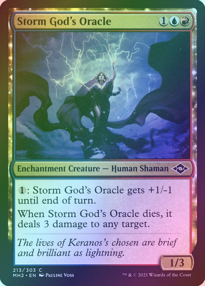 Storm God's Oracle (MH2) (213) / Foil