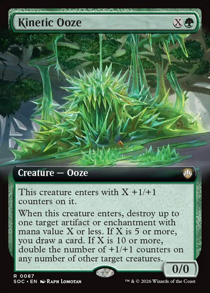 Kinetic Ooze (SOC) (87) / Extended Art
