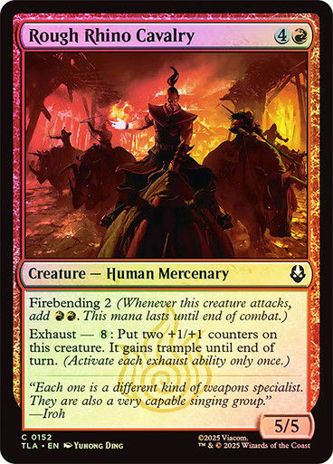 Rough Rhino Cavalry (TLA) (152) / Foil