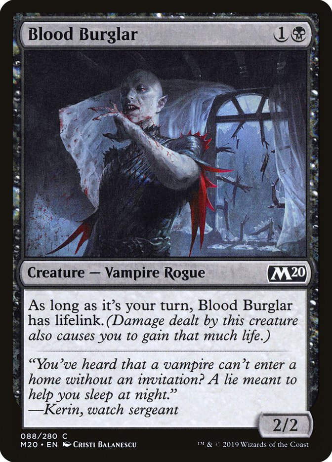 Blood Burglar (M20) (88)