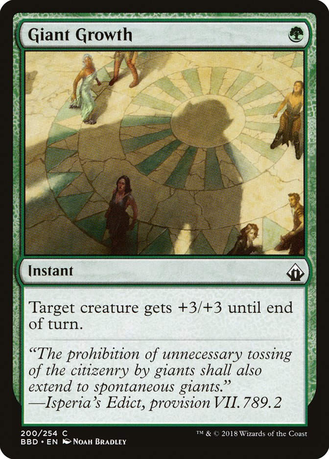 Giant Growth (BBD) (200) / Foil