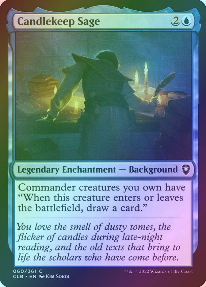 Candlekeep Sage (CLB) (60) / Foil
