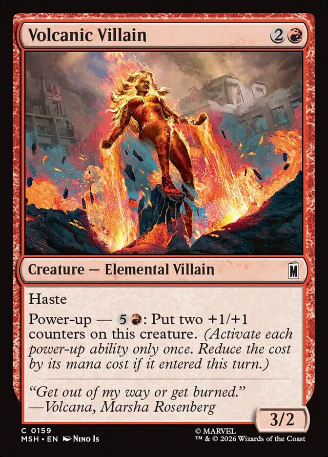 Volcanic Villain (MSH) (159)