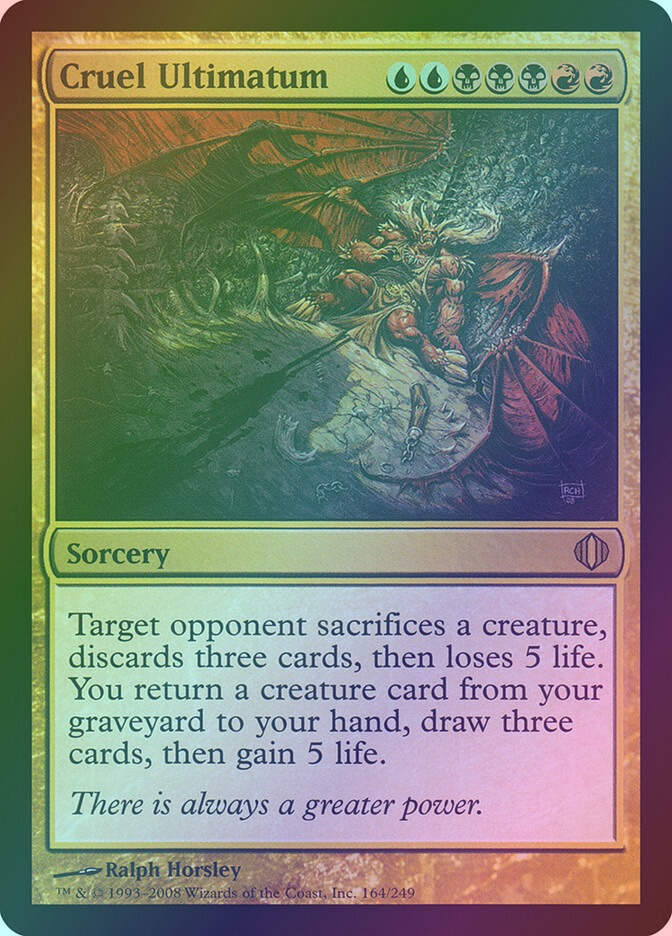 Cruel Ultimatum (ALA) (164) / Foil