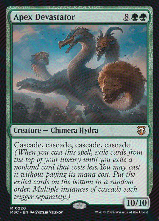 Apex Devastator (M3C) (220) / Ripple Foil
