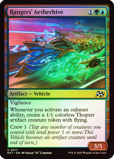 Rangers' Aetherhive (DFT) (217) / Foil