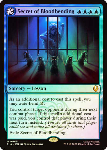 Secret of Bloodbending (TLA) (69) / Foil