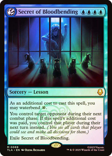 Secret of Bloodbending (TLA) (69) / Foil