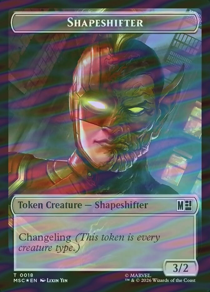 Shapeshifter // Villain (TMSC) (18 // 25) / Surge Foil — cara 1 de 2