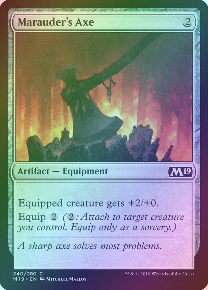 Marauder's Axe (M19) (240) / Foil