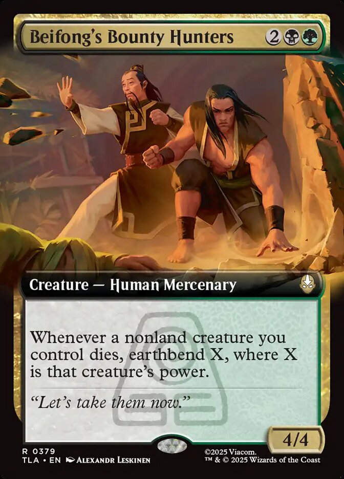Beifong's Bounty Hunters (TLA) (379) / Extended Art