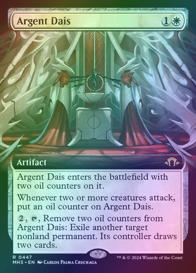 Argent Dais (MH3) (447) / Extended Art / Foil
