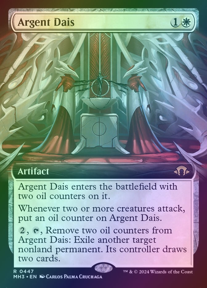 Argent Dais (MH3) (447) / Extended Art / Foil