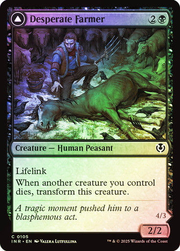Desperate Farmer // Depraved Harvester (INR) (105) / Foil — cara 1 de 2