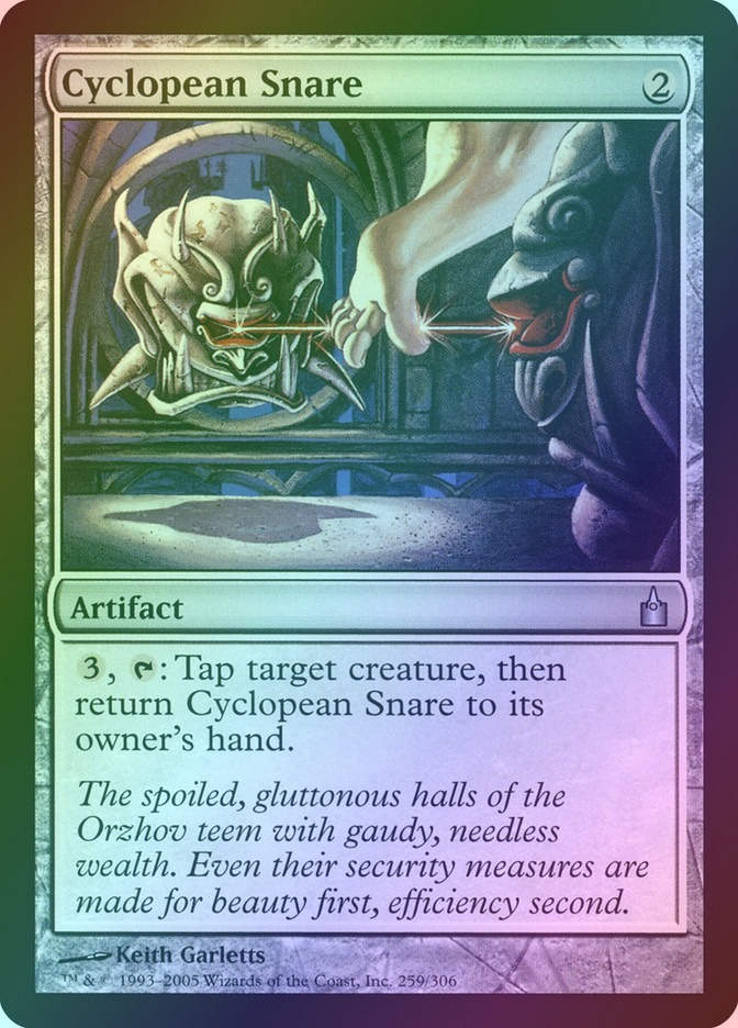 Cyclopean Snare (RAV) (259) / Foil