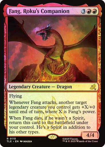 Fang, Roku's Companion (TLE) (115) / Foil