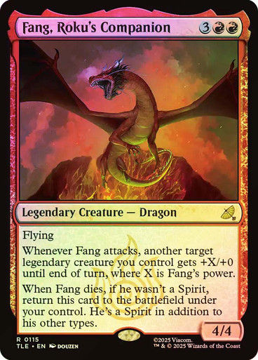Fang, Roku's Companion (TLE) (115) / Foil