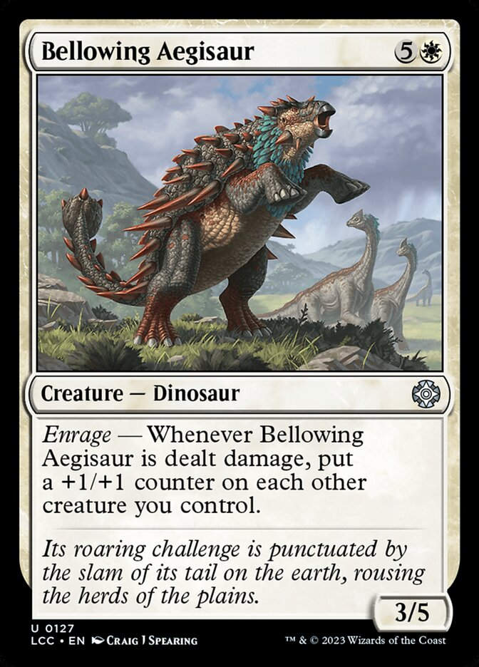 Bellowing Aegisaur (LCC) (127)
