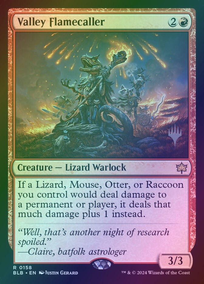 Valley Flamecaller (PBLB) (158p) / Foil