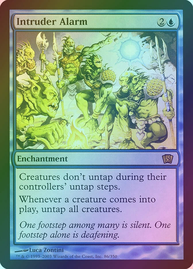 Intruder Alarm (8ED) (86★) / Foil