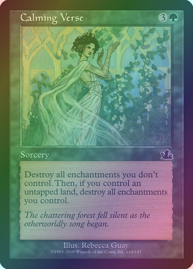 Calming Verse (PCY) (110) / Foil