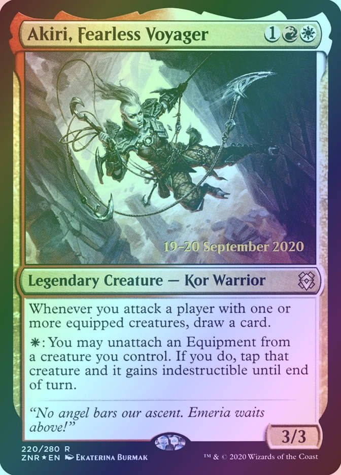 Akiri, Fearless Voyager (PZNR) (220s) / Foil