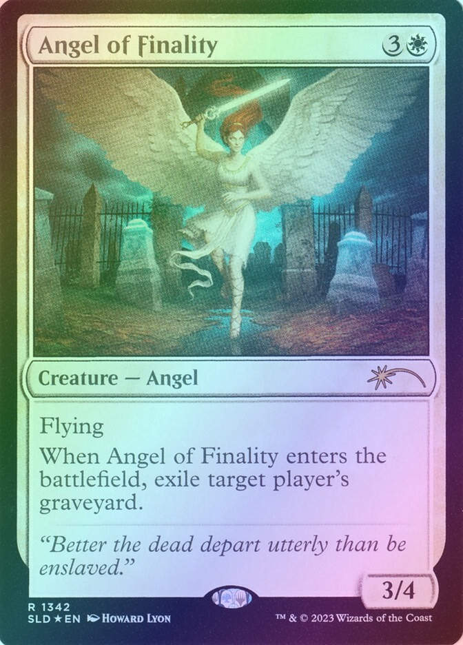 Angel of Finality (SLD) (1342) / Foil